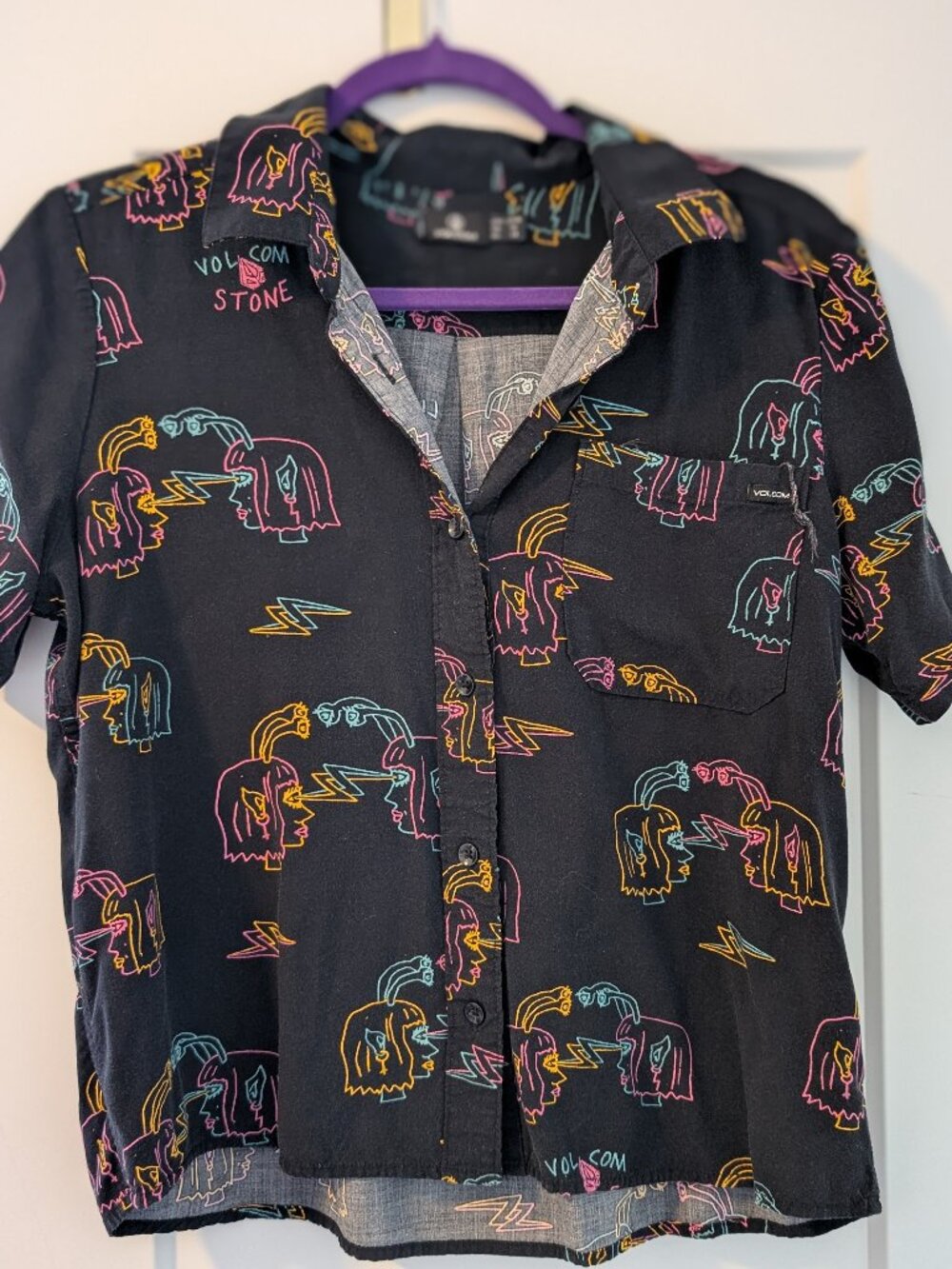 Volcom Ozzy Alien Short Sleeve Top - Women's